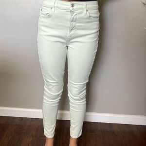 For all mankind green jeans